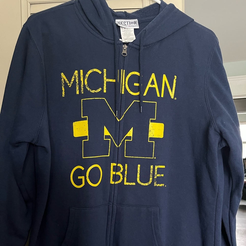 Michigan Full Zip Hoodie
